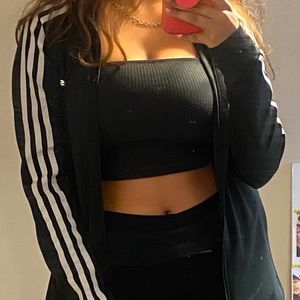 Adidas Black Athletic Sweater